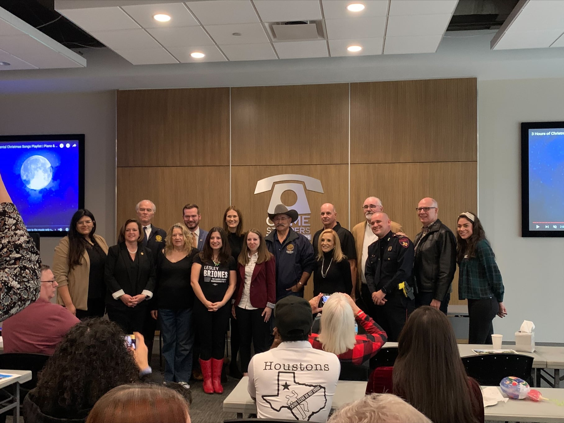 Precinct Four Constables Attend the Crime Victims Memorial Remembrance Tree Ceremony