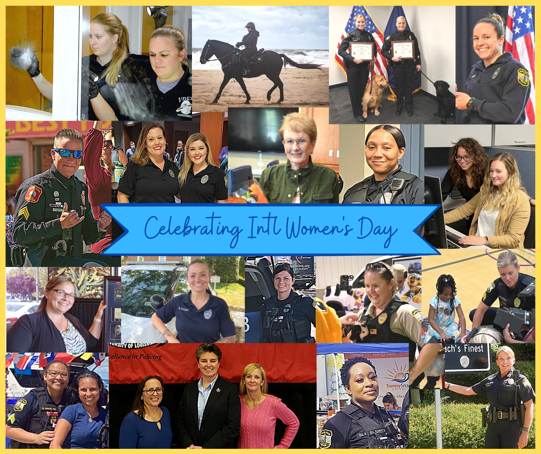 Departments Across the U.S. Celebrating Female Heroes During Women’s History Month