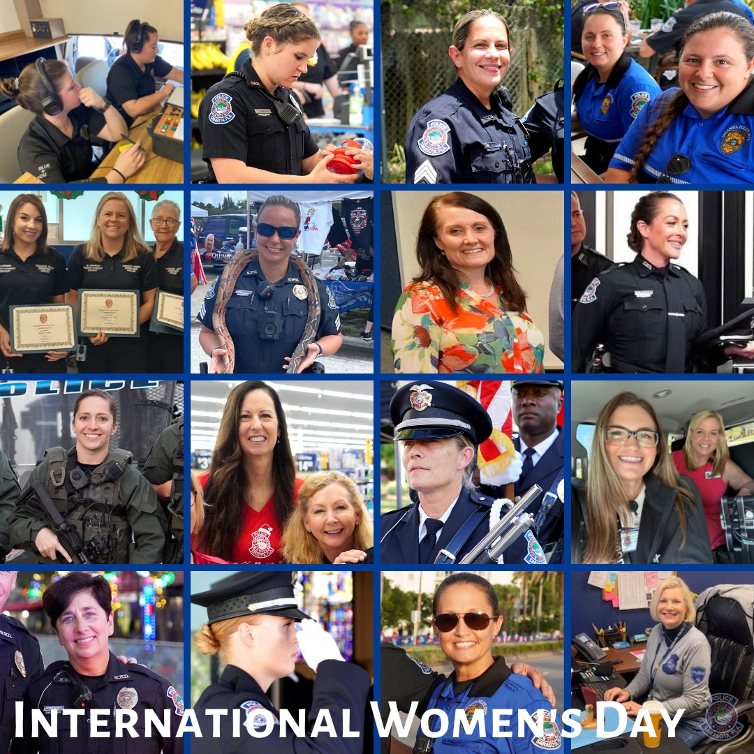 Law Enforcement Recognizing Female Staff During Women’s History Month!
