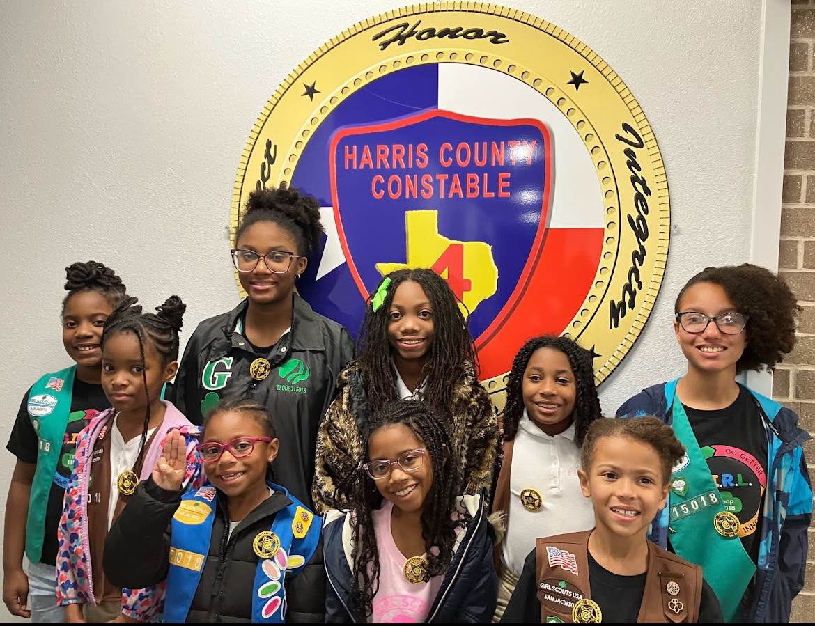 Girl Scouts Visit Deputies